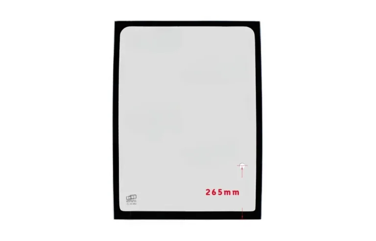 Glassrute Front Øvre