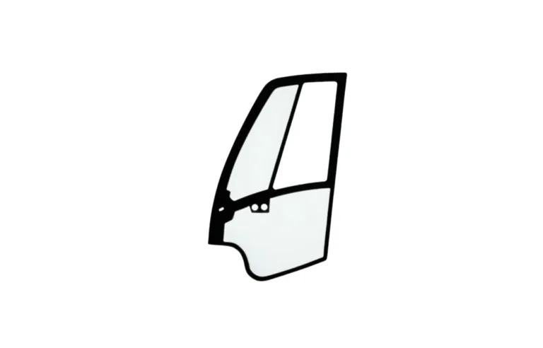 Glassrute Dør