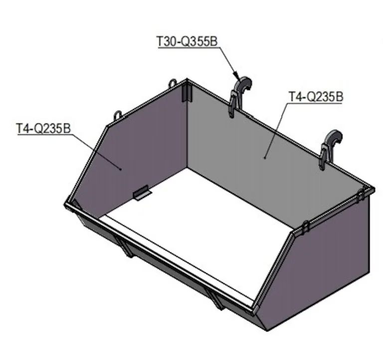 Kleven Container 2000L (Store BM)