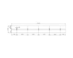 Veistål Rett 200x12x1520mm (5 fot) - Bilde 2