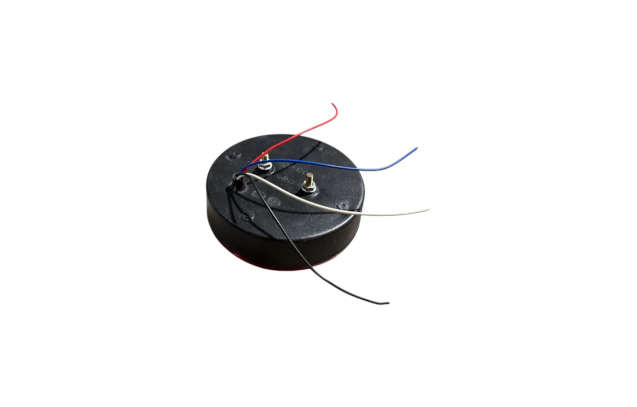 Baklampe, LED, 12/24V, m/3 funksjoner - Bilde 2