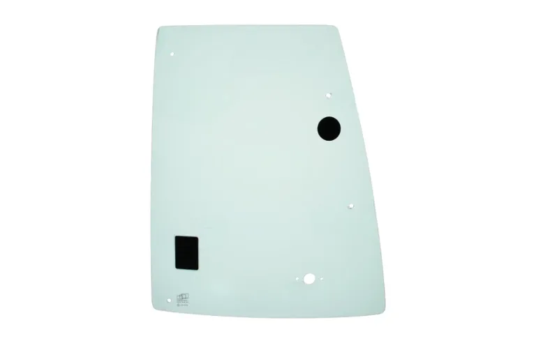 Glassrute side bak dør