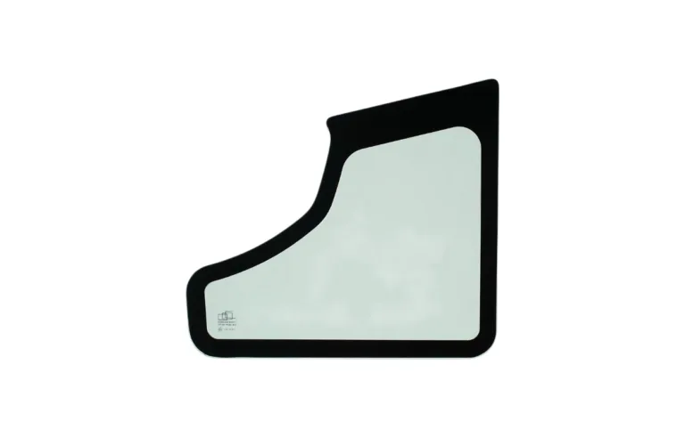 Glassrute dør nedre