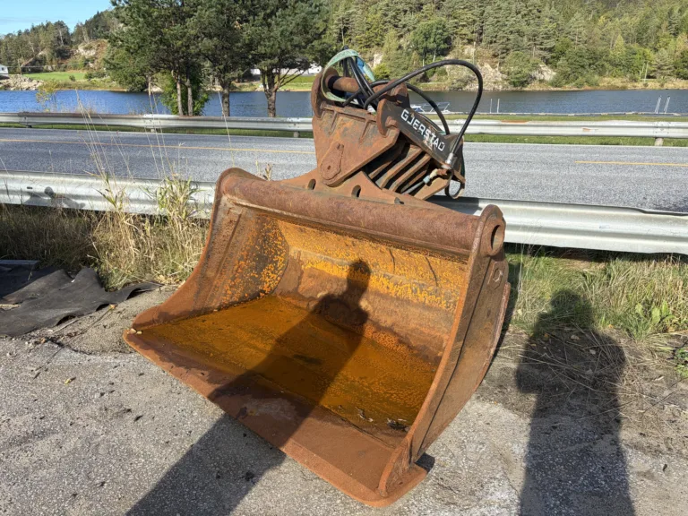 Brukt Gjerstad S70 1450L Hydraulisk Pusseskuffe