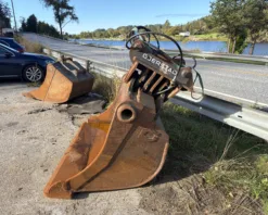 Brukt Gjerstad S70 1450L Hydraulisk Pusseskuffe - Bilde 7
