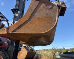 Brukt Gjerstad S70 1450L Hydraulisk Pusseskuffe - Bilde 2